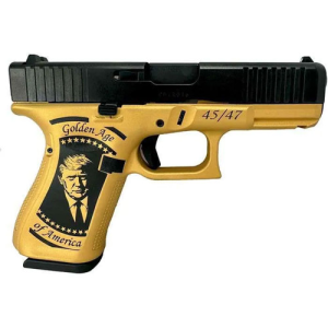 GLOCK G19 TRUMP GOLDEN AGE 9mm 4" 15rd - Gold & Black - Glock