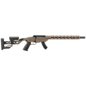 RUGER Precision Rimfire 22 LR 18" Black 15rd Dark Earth