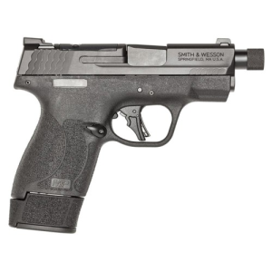 SMITH & WESSON M&P9 Shield Plus 3.7" Threaded Barrel 9mm 13rd - Black