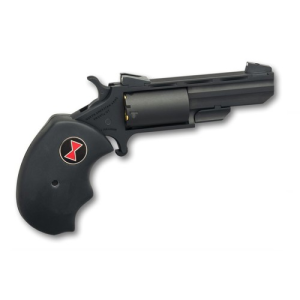 NAA Black Widow 22LR / 22 WMR 2" 5rd Mini Revolver - Black