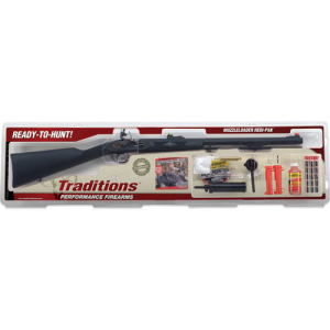 TRADITIONS Deerhunter RedI-PAK BLK/FLINT