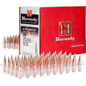 HORNADY Reloading Bullets A-Tip Match 6mm 110 Grain 500rd