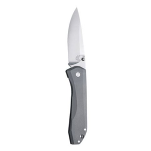 BENCHMADE Ti Monolock 3.73" Drop Point Plain Edge Satin - Benchmade