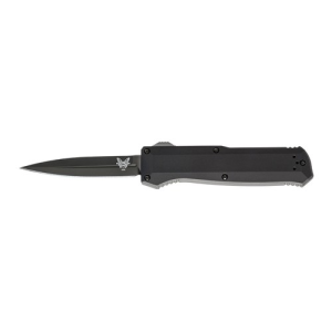 BENCHMADE Precipice 3.45" Spearpoint Plain DLC Coated Blade - Benchmade
