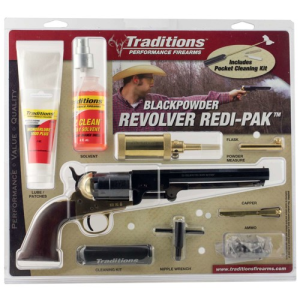 TRADITIONS 1851 NAVY RedI-PAK/Walnut/BRASS