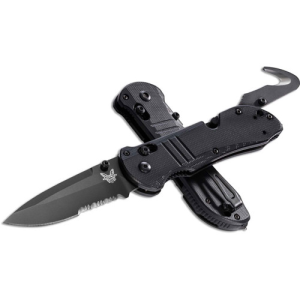 BENCHMADE Tactical Triage 3.48" - Black G10