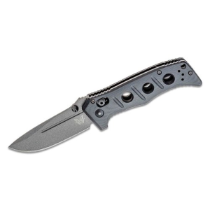BENCHMADE Mini Adamas Axis 3.25" Tungsten Grey