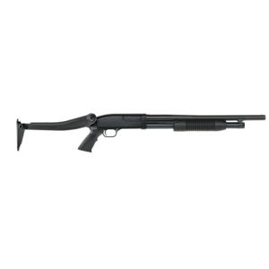 Mossberg Maverick 88 12 Gauge 3" 18.5" 5+1 Pump Shotgun - Black ATI Top Folding Stock - Mossberg
