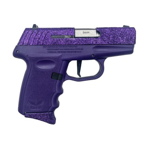 SCCY INDUSTRIES DVG-1 Sub-Compact 9mm 3.1" 10rd Pistol | Purple w/ Glitter Slide