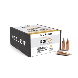 NOSLER Reloading Bullets RDF 30 175 Grain 500rd