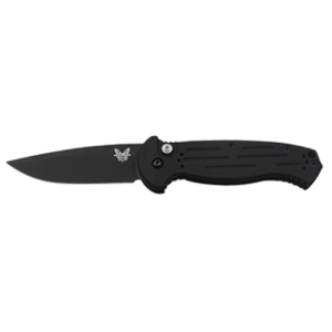 BENCHMADE AFO II 3.56" Drop Point Coated Finish Plain Edge - Benchmade