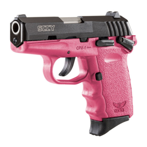 SCCY INDUSTRIES CPX-1 9mm 3.1" 10rd Pistol w/ Manual Safety - Pink | Black