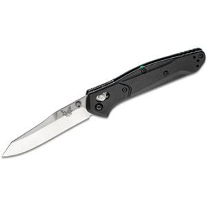 BENCHMADE Osborne AXIS Folding Knife 3.4" Reverse Tanto Blade w/ Black G10 Handles