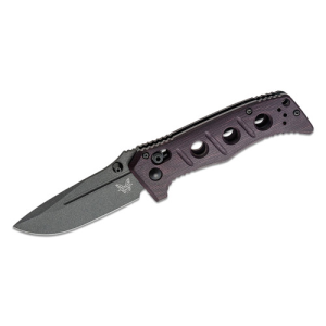 BENCHMADE Mini Adamas (Shane Sibert 22' Shot Show Exclusive) Folding Knife 3.25" Plain Blade - Benchmade