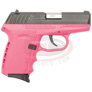 SCCY INDUSTRIES CPX-2 CBPK 9mm 3.1" Black 10rd Pink Grip