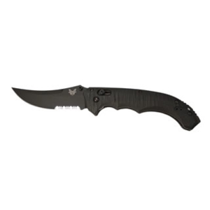BENCHMADE Bedlam 9.76" Scimitar Serrated Edge Coated - Benchmade