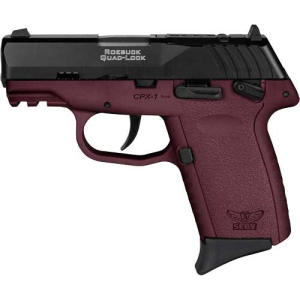 SCCY INDUSTRIES CPX-1 9mm 3.1" 10rd Pistol - Black / Crimson