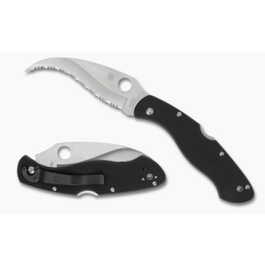 SPYDERCO Civilian G-10 Black Serrated Edge