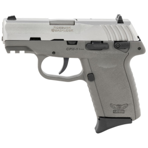 SCCY INDUSTRIES CPX-1 9mm 3.1" 10rd Pistol - Grey / Stainless