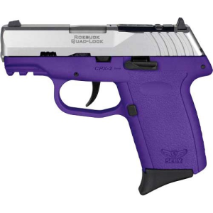 SCCY INDUSTRIES CPX-2 9mm 3.1" 10rd Pistol - Stainless / Purple