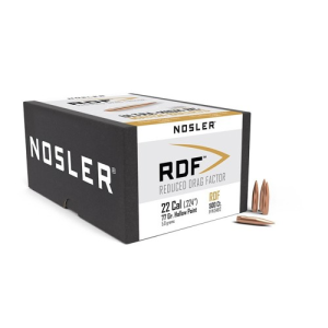 NOSLER Reloading Bullets HPBT 22 Cal 77 Grain 500rd