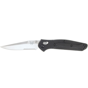 BENCHMADE 943 3.4" Clip Point Serrated Edge Satin Finish - Benchmade