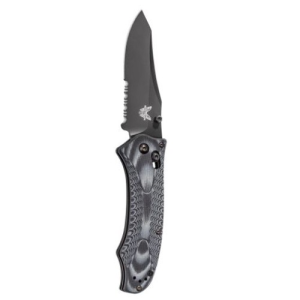 BENCHMADE Rift 3.67" Reverse Tanto Serrated Edge Coated - Benchmade