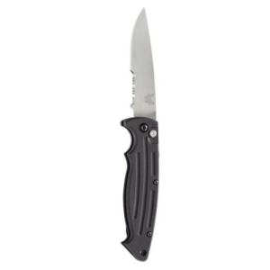 BENCHMADE Mini Reflex II 3.17" Drop Point Satin SerratedEdge - Benchmade