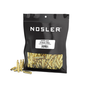 NOSLER Custom Brass 204 Ruger Bulk Bag 250rd