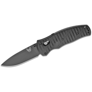 BENCHMADE Volli AXIS Assisted Folding Knife 3.26" Drop Point Blade w/ Black G10 Handles - Benchmade