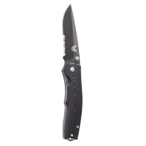 BENCHMADE Torrent 3.6" Drop Point Serrated Edge Coated - Benchmade