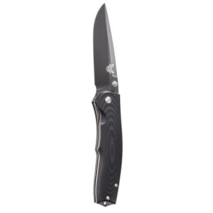 BENCHMADE Torrent 3.6" Drop Point Plain Edge Coated Finish - Benchmade