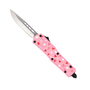 COBRATEC Small Pink Love Warrior FS-3 Drop Not Serrated - Cobratec