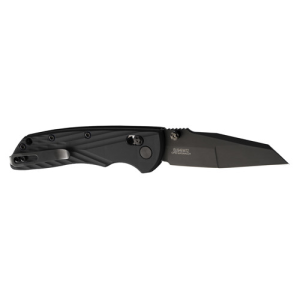 HOGUE Deka 3.25" Wharncliffe Black /Black Crosshatch GRN