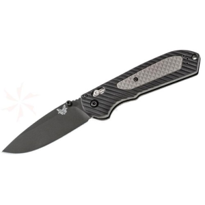 BENCHMADE Freek 3.6" Drop Point Plain Coated Blade - Benchmade