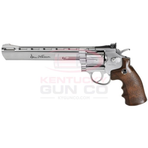 DAN WESSON CO2 BB Revolver Silver 8" - Dan Wesson