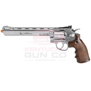 DAN WESSON CO2 Airsoft Revolver Silver 8" - Dan Wesson