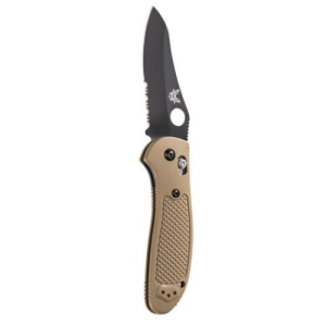 BENCHMADE Griptilian 3.45" Sheepsfoot Serrated Coated - Benchmade