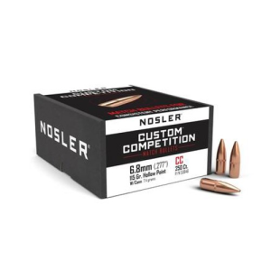NOSLER Reloading Bullets HPBT 6.8mm 115 Grain 250rd