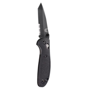 BENCHMADE Mini Griptillian 2.91" Tanto Coated Serrated Edge - Benchmade