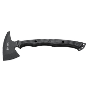 CRKT Kangee T-Hawk 2.93" Black Axe Edge Front w/Spike
