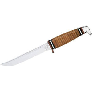 CASE KNIVES Leather Hunter (316-5 SS) w/Leather Sheath