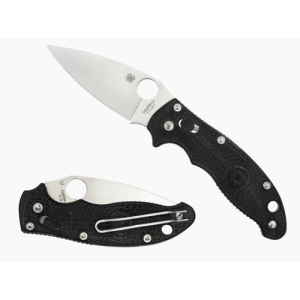 SPYDERCO Manix 2 Lightweight Black Plain Edge