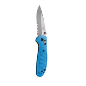 BENCHMADE Mini Griptillian 2.91" Drop Point Satin Serrated - Benchmade