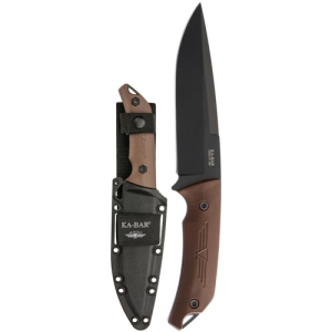 KA-BAR Jarosz "Turok" Black Celcon Sheath, Straight Edge