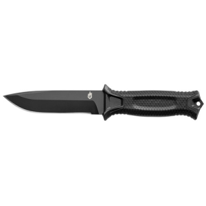 GERBER KNIVES StrongArm Fixed Blade Knife, Black, Fine Edge
