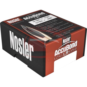 NOSLER Reloading Bullets ABLR 30 Cal 190 Grain 100rd