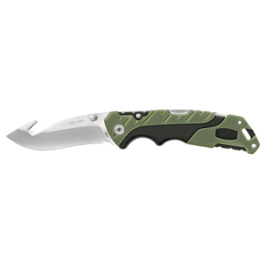 BUCK KNIVES Pursuit Guthook Folding Knife 3.5" - Green / Black
