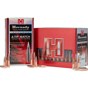 HORNADY Reloading Bullets A-Tip Match 25 Cal 138 Grain 100rd