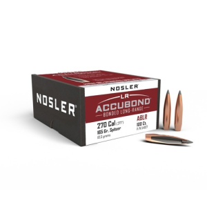 NOSLER Reloading Bullets 270 Caliber 16 Grain AccuBond LR Bullet 100rd